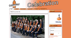 Desktop Screenshot of gospelkoorcelebration.nl